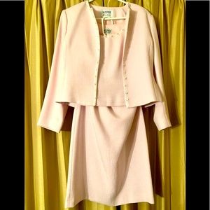 Kasper A.S.L 3-piece pink suit